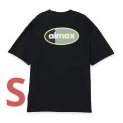 Nike aimax 黒 Tシャツ　エアマックス　イエローグラデ
