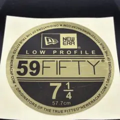 NEWERAニューエラステッカーシール即納黒1/4