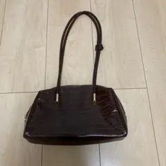 クロコ型押し ショルダーバッグのサムネイル