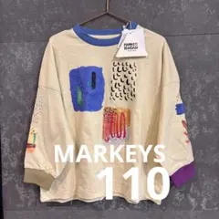 ●レア●タグ付未使用【MARKEYS】ソデリブビッグロンT