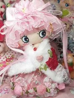 イルメールハンドメイドハッピードールイーマリーお姫様コーデモコモコケープ