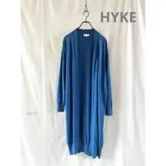 HYKEハイク コットンロングニットカーディガンのサムネイル