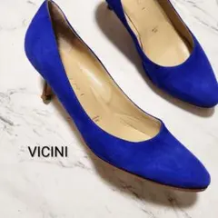 VICINI スエードバンプス ,ロイヤルブルー 36 1/2のサムネイル