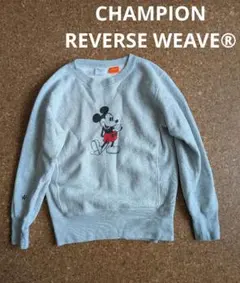 ミッキー CHAMPION REVERSE WEAVE® トレーナー S
