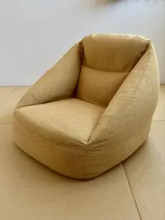 無印良品 空気でできたソファ 1人掛け イエロー