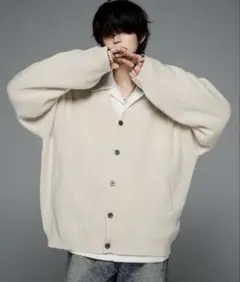 最終値下 ADRER オーバーサイズカーディガン 人気モデル