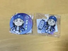 北海道日本ハムファイターズ 缶バッジ アクリルスタンド