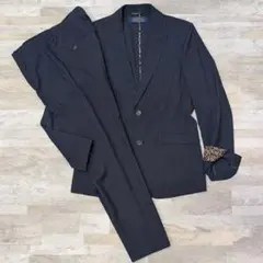 ★春セール★ナノユニバース ダメリーノ セットアップ 花柄裏地 ネイビー M