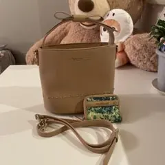 JILL by JILLSTUART♡ショルダーバッグ ベージュコインケース付き 