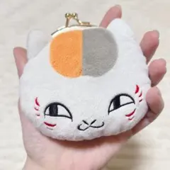 夏目友人帳 ニャンコ先生 ぬいぐるみ がま口