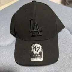 47 Brand LA Dodgers キャップ ブラック