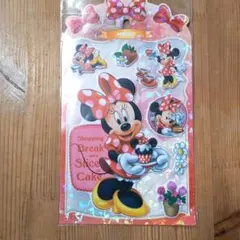 ディズニー ミニーマウス ぷっくり立体 ぷくぷくシール ビック ステッカー