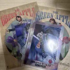 Mrs.GREEN APPLE クリアファイル　大森&若井セット