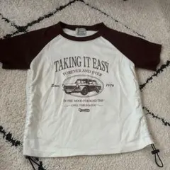 レディース　Tシャツ　ASKNOW AS ブラウン