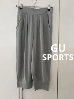 GU SPORTS♡グレー ジョガーパンツL