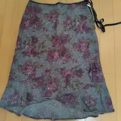 OLIVE des OLIVE　花柄 スカート