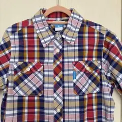 Columbia チェック柄 半袖シャツのサムネイル