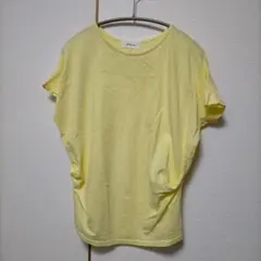 Shelly island 半袖 ドルマンスリーブ Tシャツ イエローのサムネイル