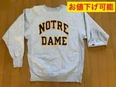 90s USA製 チャンピオン リバースウィーブ XXL ノートルダム カレッジ