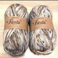 36 ドロップス DROPS Fiesta ソックヤーン 並太 8ply ウール