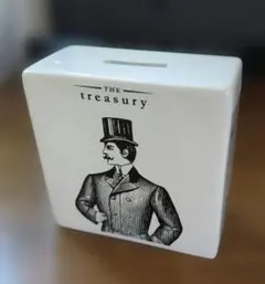 THE TREASURY 貯金箱 陶器製 アンティーク調のサムネイル