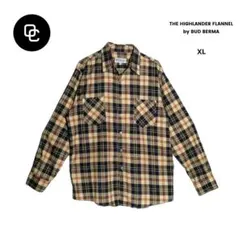 HIGHLANDER FLANNEL by BUD BERMA ネルシャツ XL