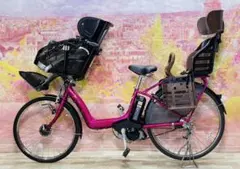ZK3738 電動自転車 ブリヂストン アンジェリーノ 子供乗せ 20インチ ZK3738 電動自転車 ブリヂストン アンジェリーノ 子供乗せ 20インチ