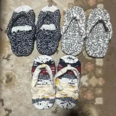 布ぞうり　3点セット