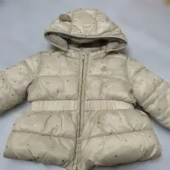 baby GAP ベージュ ハート模様 アウター 12-18ヶ月