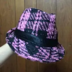 冬物 ツイードハット