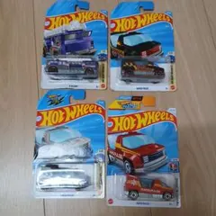 ホットウィール ミニカー 4台セット まとめ売り