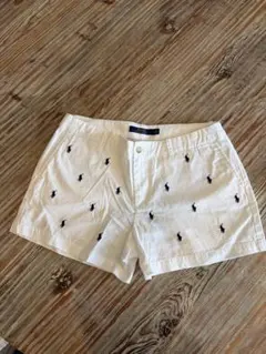 Polo Ralph Lauren 刺繍入りショートパンツ 6サイズ