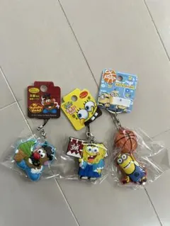 キャラクター ストラップ 3個セット