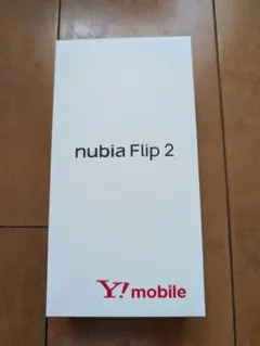 24時間以内発送 nubia Flip 2 ホワイト Y!mobile - メルカリ