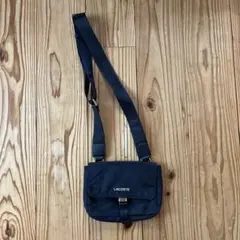 LACOSTE ネイビー ショルダーバッグ