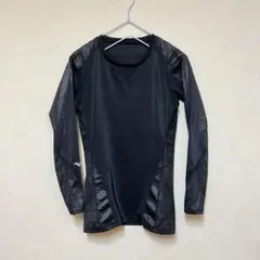 【美品】MIZUNO バイオギア 長袖シャツ zM レディース ブラック