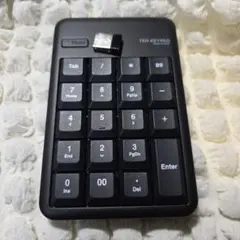 美品 ELECOM ワイヤレステンキー TK-TDM017BK