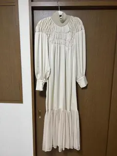 【Acka】 original tulle loose one-piece