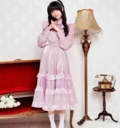 新品】Manon tokyo フリル花柄ノースリーブワンピース ホワイト - メルカリ
