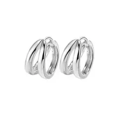 シルバー フープピアス レディース メンズ兼用 アレルギー対応 ステンレス製