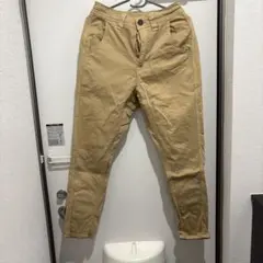 Cafetty ベージュ スリムフィット チノパン Sサイズ