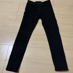UNIQLO ウルトラストレッチジーンズ ブラック サイズ24