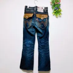 EDWIN エドウィン【26】XV ウエスタン ストレートデニムパンツ 日本製
