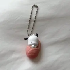 サンリオ　おくるみベイビーマスコットみっくす！　ポチャッコ　キーホルダー