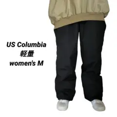 US Columbia 軽量 黒 スノーボード パンツ M