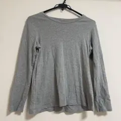 UNIQLO 長袖 Tシャツ グレー XL