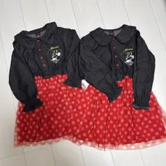 美品　姉妹お揃い　ベビードール　ミニーワンピース