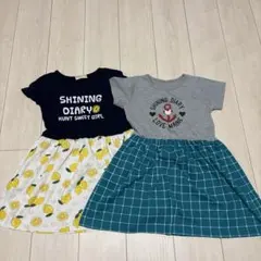 半袖ワンピース 2点セット　130cm