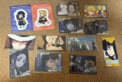 鬼滅の刃　冨岡義勇　 シール　カード　12枚セット