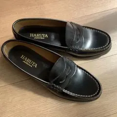 HARUTA ARVIN ブラックローファー　25.5